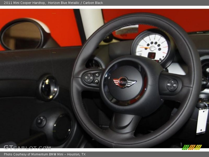 Horizon Blue Metallic / Carbon Black 2011 Mini Cooper Hardtop