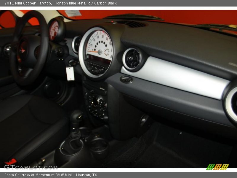 Horizon Blue Metallic / Carbon Black 2011 Mini Cooper Hardtop