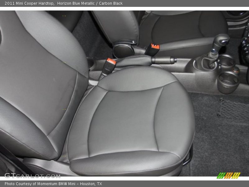 Horizon Blue Metallic / Carbon Black 2011 Mini Cooper Hardtop