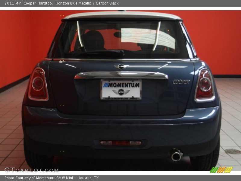 Horizon Blue Metallic / Carbon Black 2011 Mini Cooper Hardtop