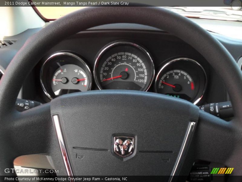 Mango Tango Pearl / Dark Slate Gray 2011 Dodge Caliber Mainstreet