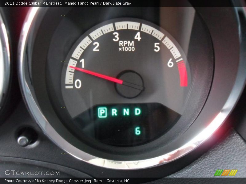 Mango Tango Pearl / Dark Slate Gray 2011 Dodge Caliber Mainstreet