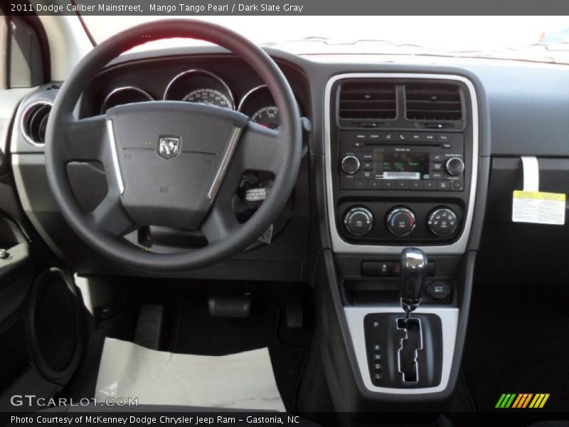Mango Tango Pearl / Dark Slate Gray 2011 Dodge Caliber Mainstreet