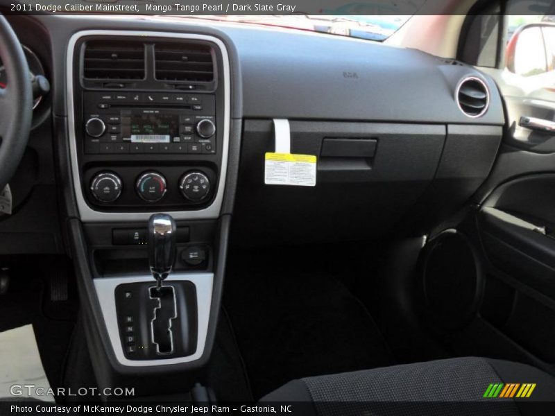 Mango Tango Pearl / Dark Slate Gray 2011 Dodge Caliber Mainstreet