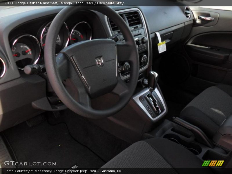 Mango Tango Pearl / Dark Slate Gray 2011 Dodge Caliber Mainstreet