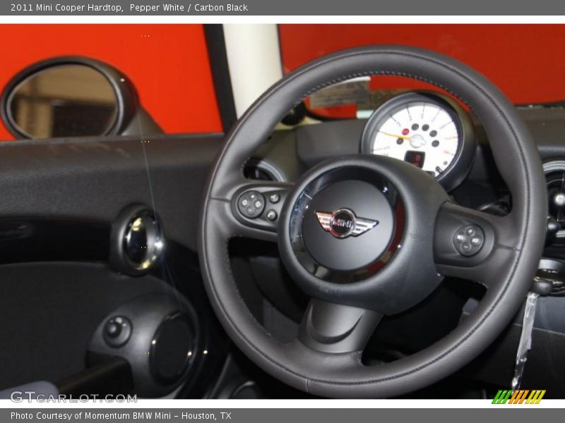 Pepper White / Carbon Black 2011 Mini Cooper Hardtop