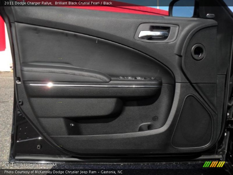 Brilliant Black Crystal Pearl / Black 2011 Dodge Charger Rallye