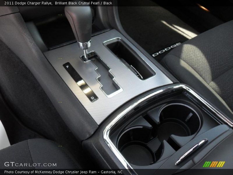 Brilliant Black Crystal Pearl / Black 2011 Dodge Charger Rallye