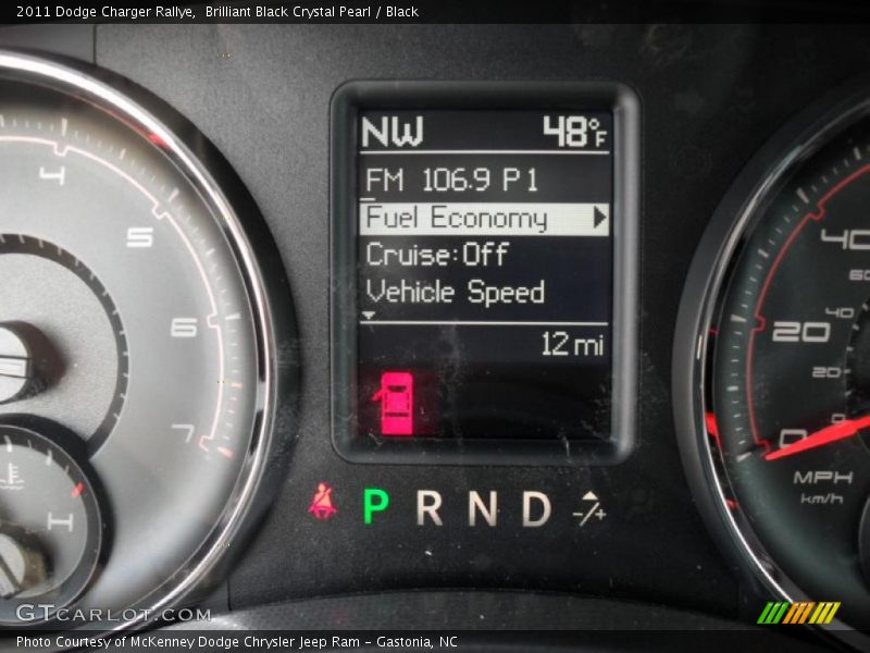 Brilliant Black Crystal Pearl / Black 2011 Dodge Charger Rallye