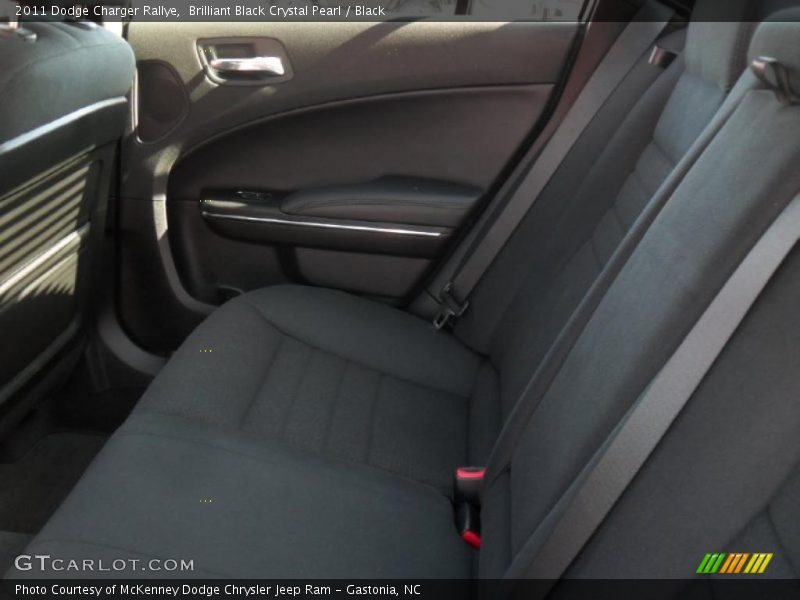 Brilliant Black Crystal Pearl / Black 2011 Dodge Charger Rallye