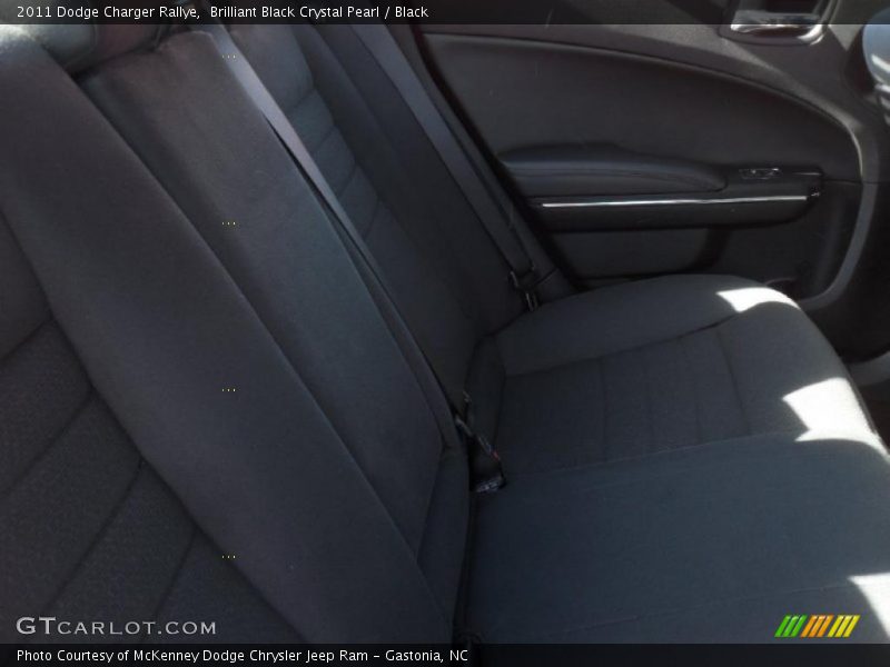 Brilliant Black Crystal Pearl / Black 2011 Dodge Charger Rallye