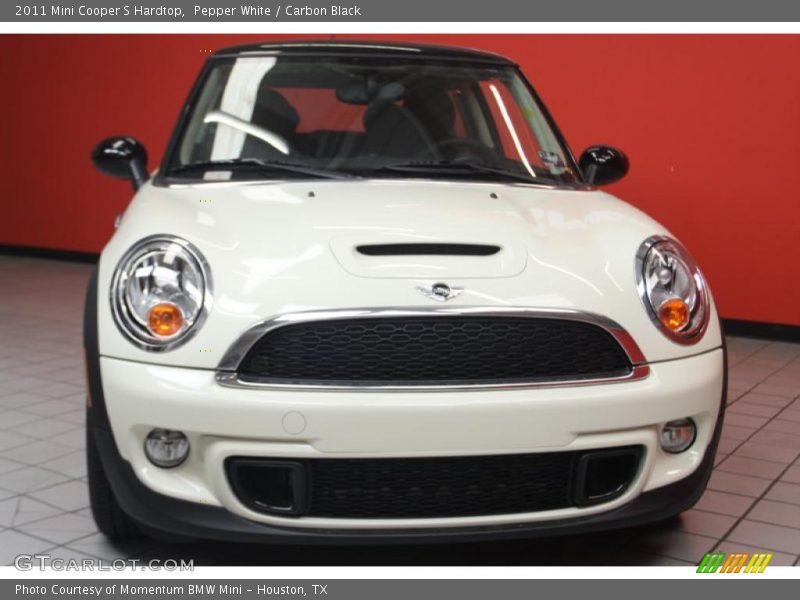 Pepper White / Carbon Black 2011 Mini Cooper S Hardtop