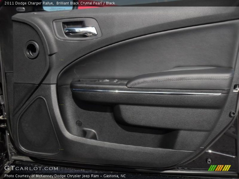 Brilliant Black Crystal Pearl / Black 2011 Dodge Charger Rallye