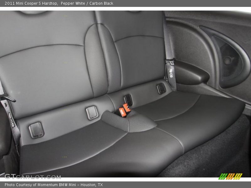 Pepper White / Carbon Black 2011 Mini Cooper S Hardtop