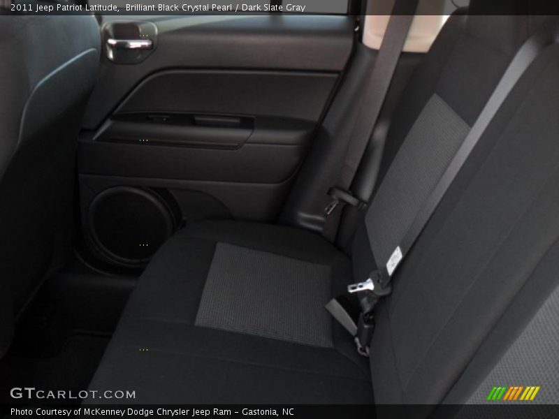Brilliant Black Crystal Pearl / Dark Slate Gray 2011 Jeep Patriot Latitude