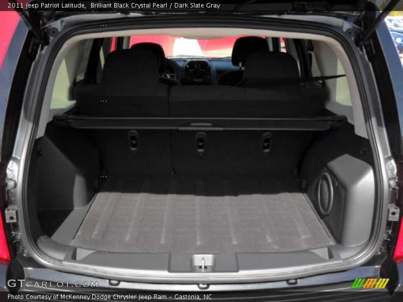 Brilliant Black Crystal Pearl / Dark Slate Gray 2011 Jeep Patriot Latitude