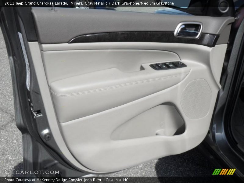 Mineral Gray Metallic / Dark Graystone/Medium Graystone 2011 Jeep Grand Cherokee Laredo