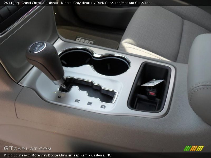 Mineral Gray Metallic / Dark Graystone/Medium Graystone 2011 Jeep Grand Cherokee Laredo