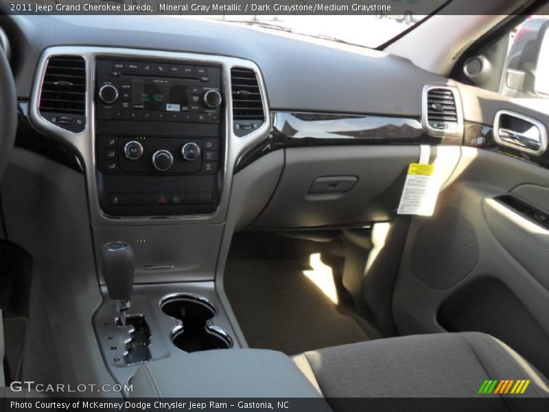 Mineral Gray Metallic / Dark Graystone/Medium Graystone 2011 Jeep Grand Cherokee Laredo