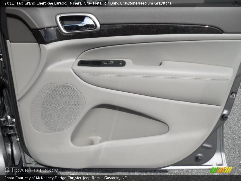 Mineral Gray Metallic / Dark Graystone/Medium Graystone 2011 Jeep Grand Cherokee Laredo