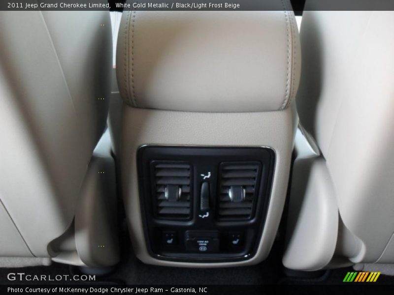 White Gold Metallic / Black/Light Frost Beige 2011 Jeep Grand Cherokee Limited