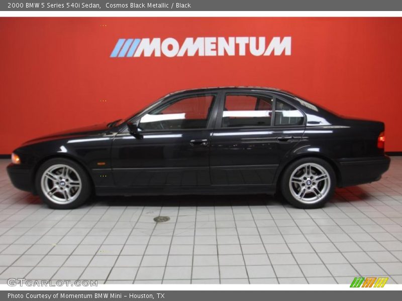 Cosmos Black Metallic / Black 2000 BMW 5 Series 540i Sedan