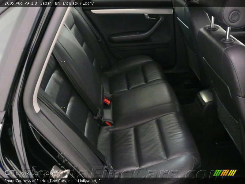 Brilliant Black / Ebony 2005 Audi A4 1.8T Sedan