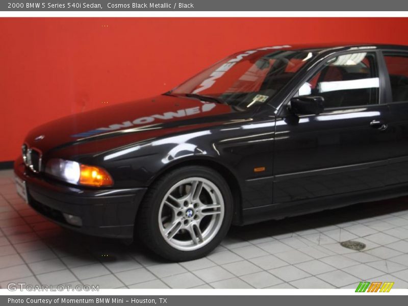 Cosmos Black Metallic / Black 2000 BMW 5 Series 540i Sedan