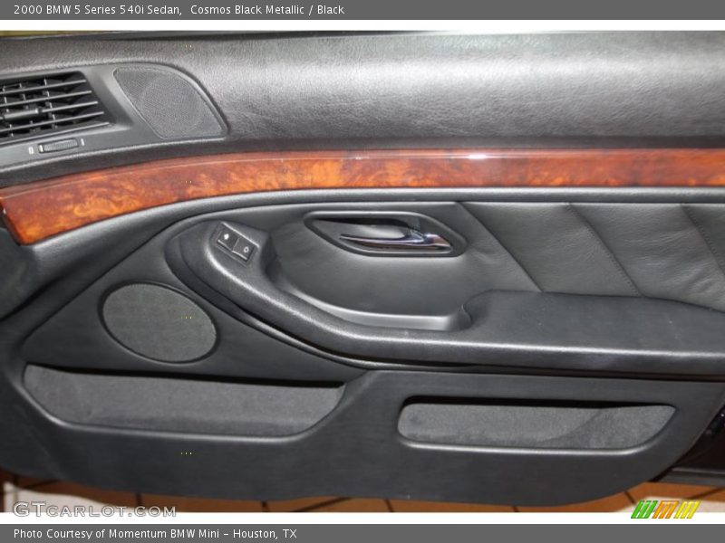 Cosmos Black Metallic / Black 2000 BMW 5 Series 540i Sedan