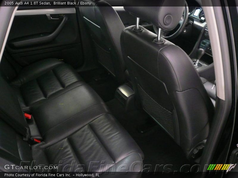 Brilliant Black / Ebony 2005 Audi A4 1.8T Sedan