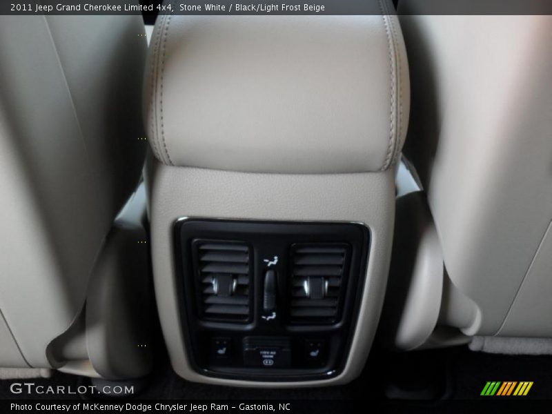 Stone White / Black/Light Frost Beige 2011 Jeep Grand Cherokee Limited 4x4