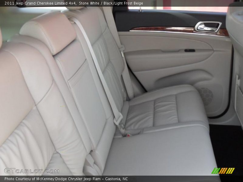 Stone White / Black/Light Frost Beige 2011 Jeep Grand Cherokee Limited 4x4