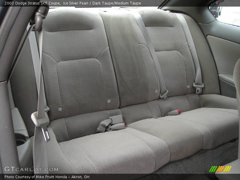 Ice Silver Pearl / Dark Taupe/Medium Taupe 2003 Dodge Stratus SXT Coupe