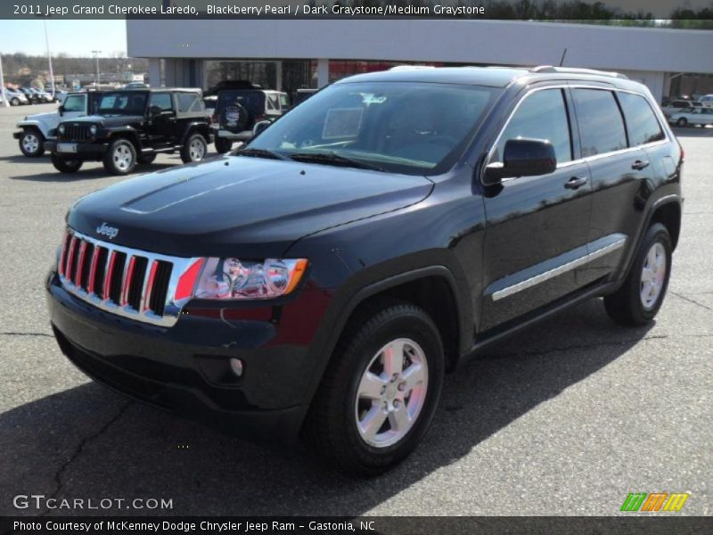 Blackberry Pearl / Dark Graystone/Medium Graystone 2011 Jeep Grand Cherokee Laredo