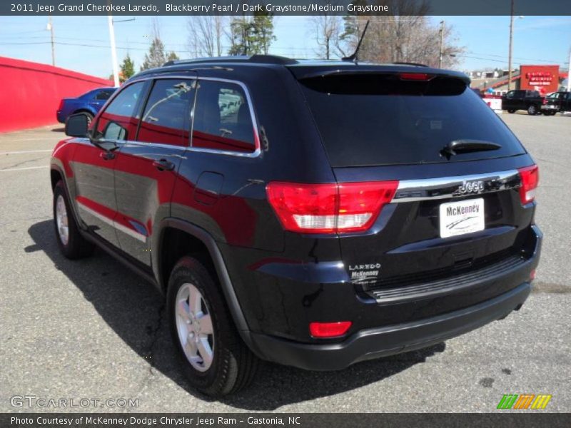 Blackberry Pearl / Dark Graystone/Medium Graystone 2011 Jeep Grand Cherokee Laredo