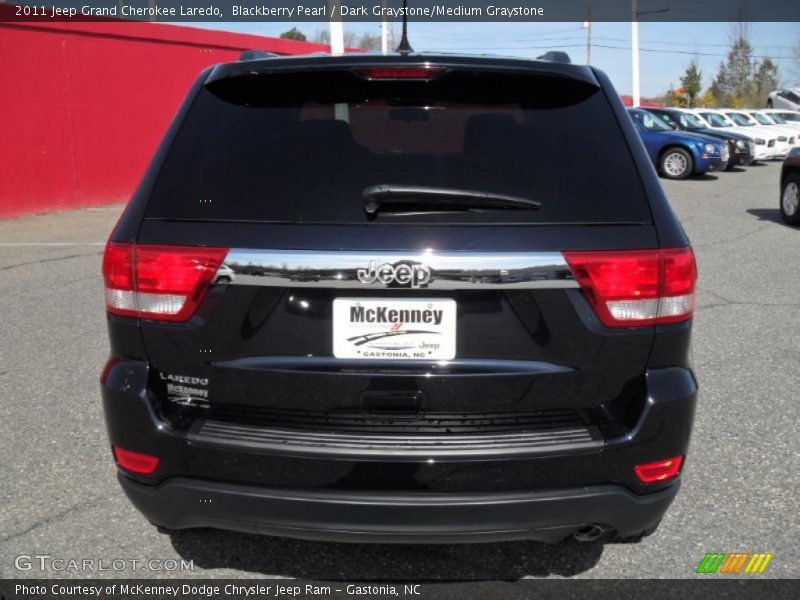 Blackberry Pearl / Dark Graystone/Medium Graystone 2011 Jeep Grand Cherokee Laredo