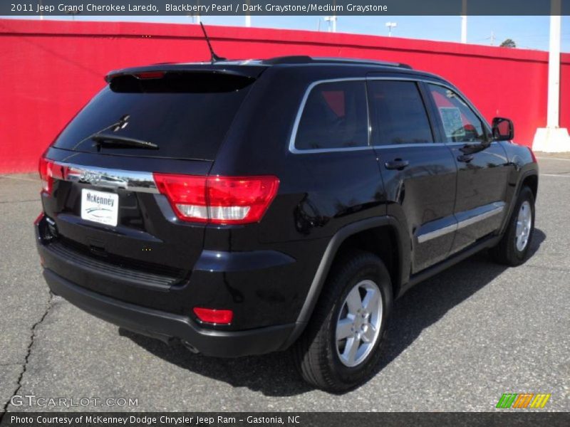 Blackberry Pearl / Dark Graystone/Medium Graystone 2011 Jeep Grand Cherokee Laredo