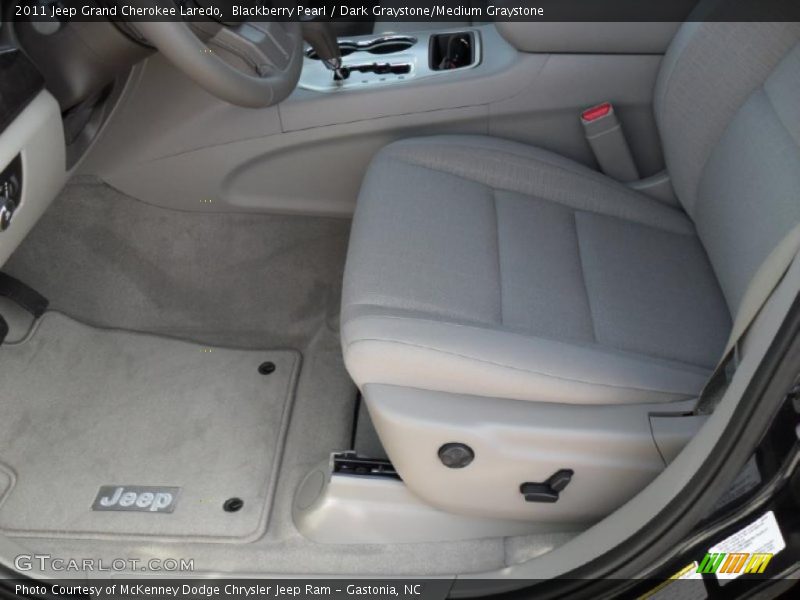 Blackberry Pearl / Dark Graystone/Medium Graystone 2011 Jeep Grand Cherokee Laredo