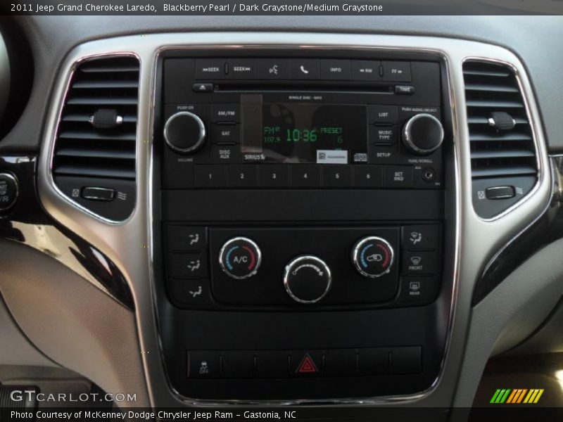 Blackberry Pearl / Dark Graystone/Medium Graystone 2011 Jeep Grand Cherokee Laredo