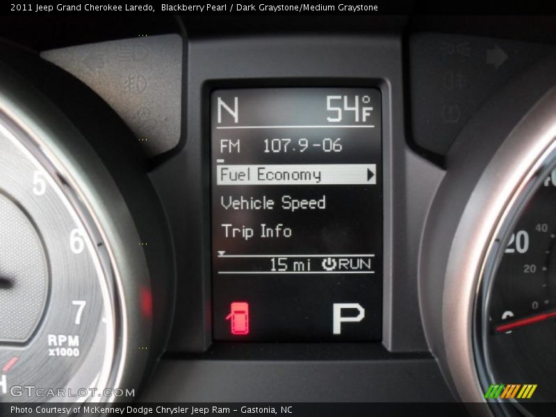 Blackberry Pearl / Dark Graystone/Medium Graystone 2011 Jeep Grand Cherokee Laredo