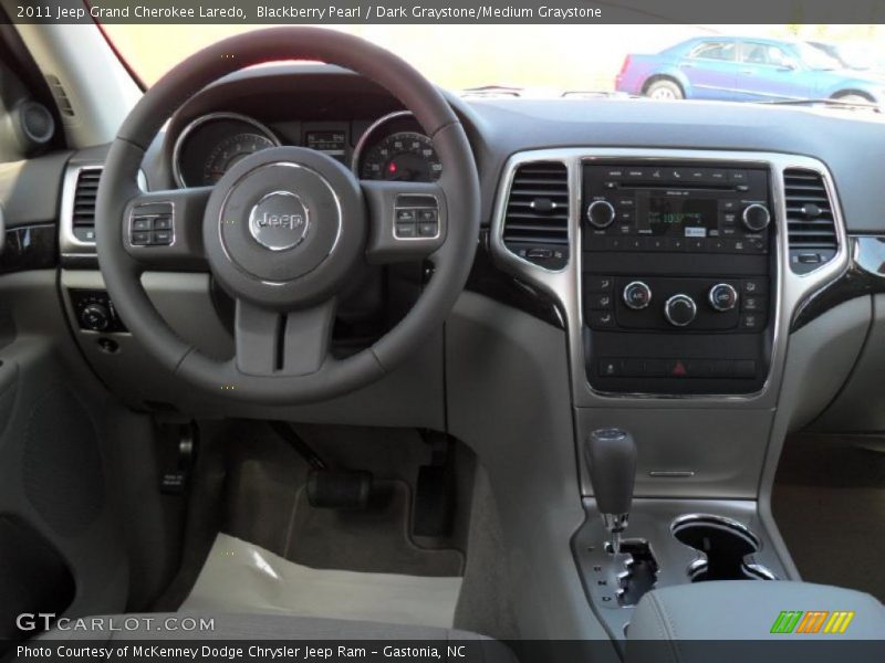 Blackberry Pearl / Dark Graystone/Medium Graystone 2011 Jeep Grand Cherokee Laredo