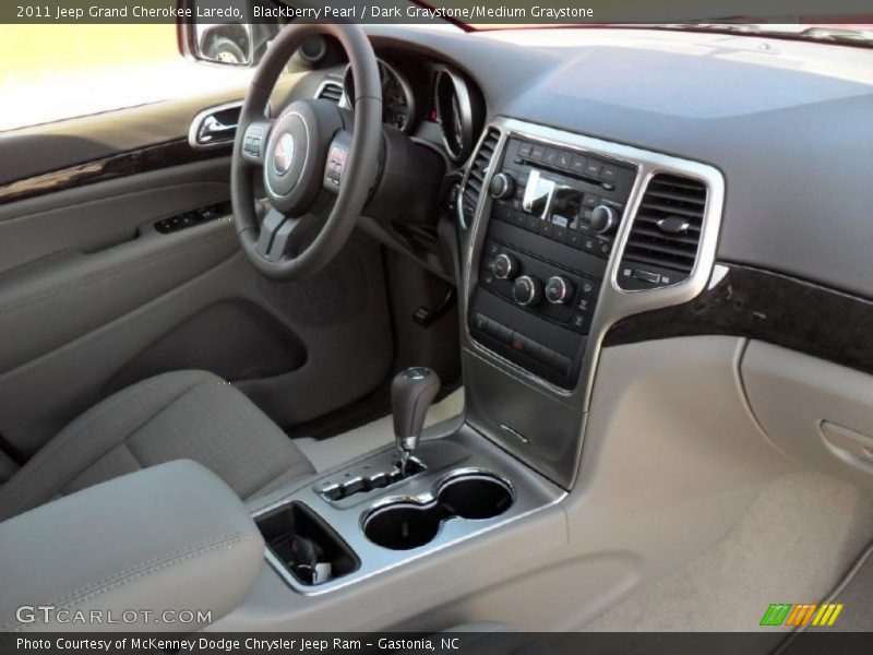 Blackberry Pearl / Dark Graystone/Medium Graystone 2011 Jeep Grand Cherokee Laredo