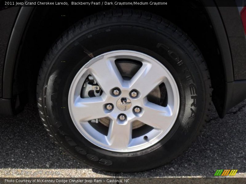 Blackberry Pearl / Dark Graystone/Medium Graystone 2011 Jeep Grand Cherokee Laredo