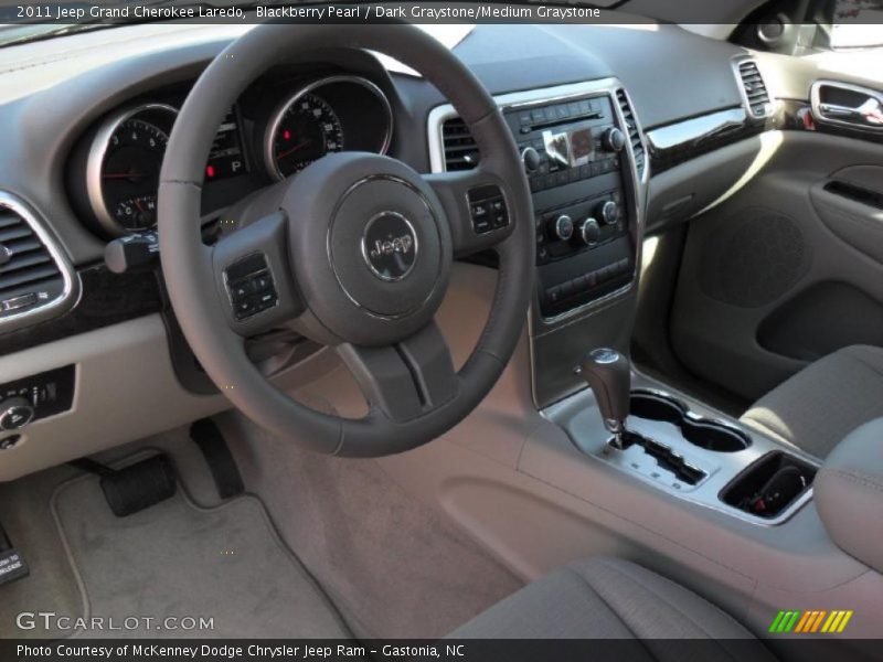 Blackberry Pearl / Dark Graystone/Medium Graystone 2011 Jeep Grand Cherokee Laredo