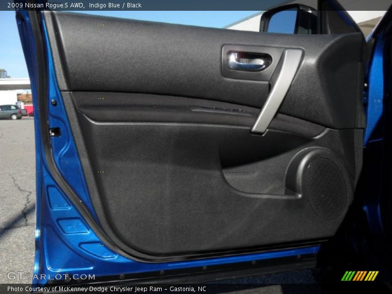 Indigo Blue / Black 2009 Nissan Rogue S AWD