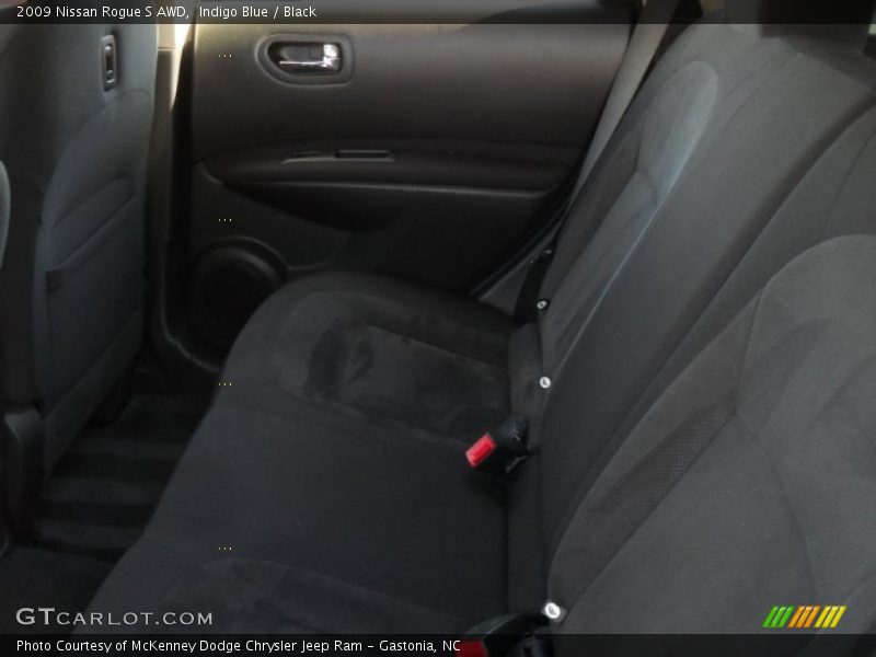 Indigo Blue / Black 2009 Nissan Rogue S AWD
