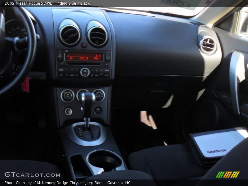 Indigo Blue / Black 2009 Nissan Rogue S AWD