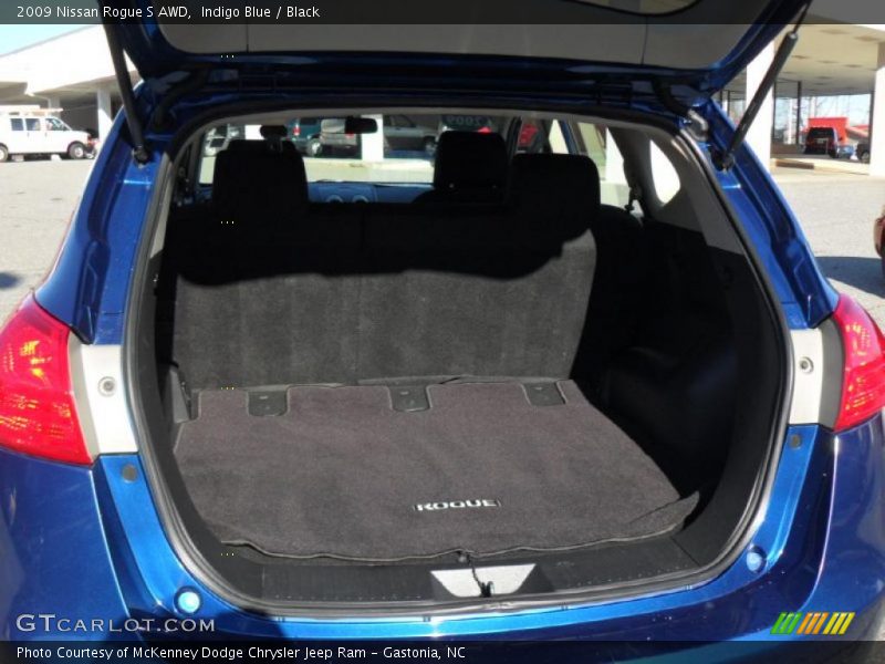 Indigo Blue / Black 2009 Nissan Rogue S AWD