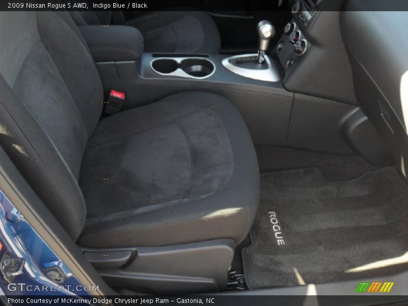 Indigo Blue / Black 2009 Nissan Rogue S AWD