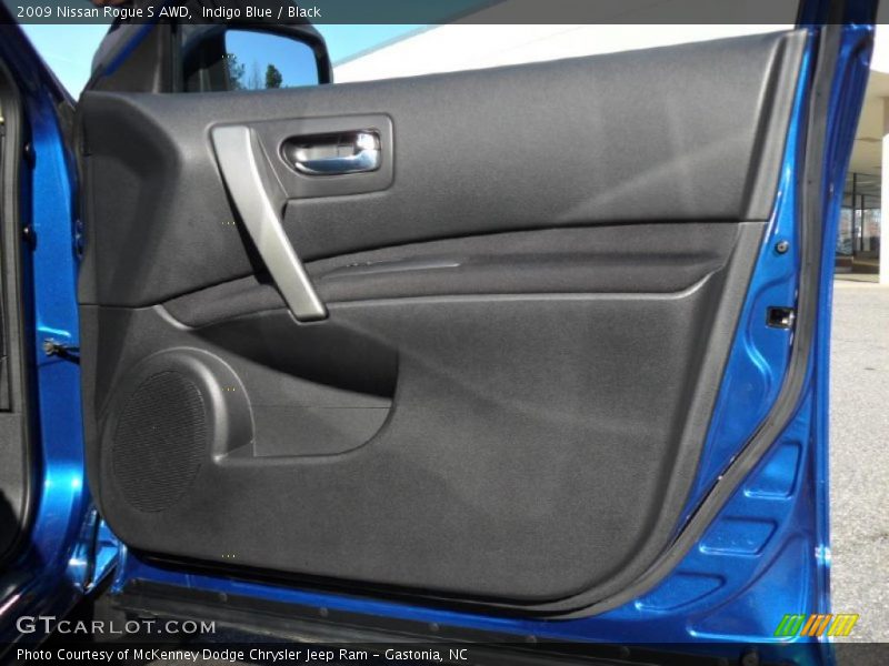 Indigo Blue / Black 2009 Nissan Rogue S AWD